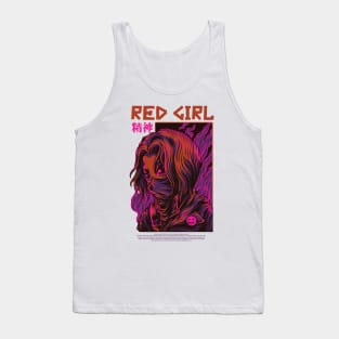 Red Girl Tank Top